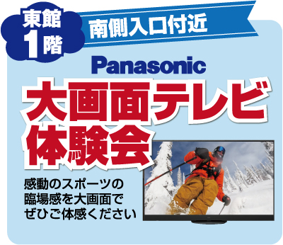 Panasonic大画面テレビ体験会